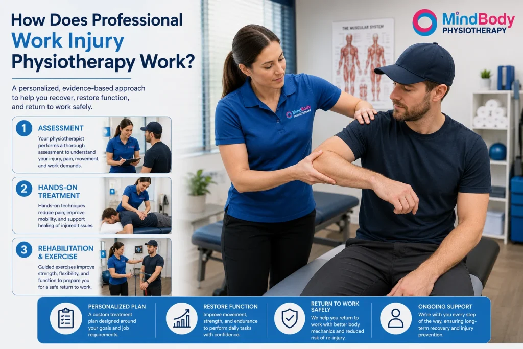 How Does Professional Work Injury Physiotherapy Work