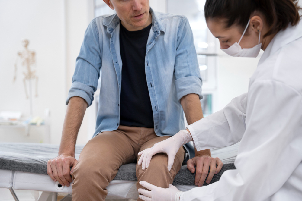 Knee Pain Treatment in Leduc